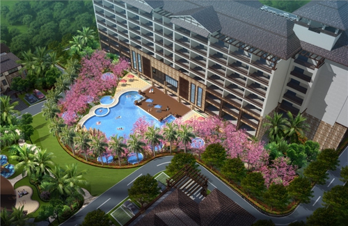 鸿基蓝山样板房实景图欣赏！